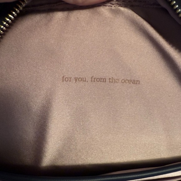 Samara The Ocean Backpack Navy Blue Nylon Unisex Laptop Work Travel Bag EUC - Picture 15 of 15